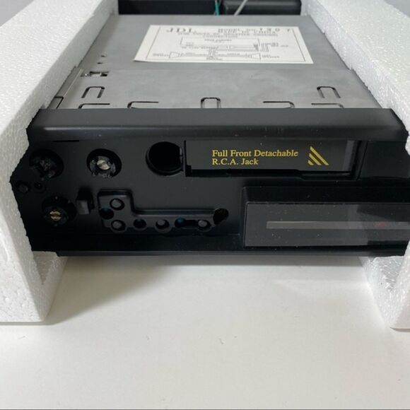 SALE!  JDL Detachable Car Stereo Radio System, NIB #1307 Lighted - Picture 7 of 10